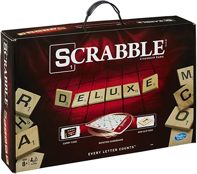 Scrabble Deluxe - WiredVillage Games - Hasbro